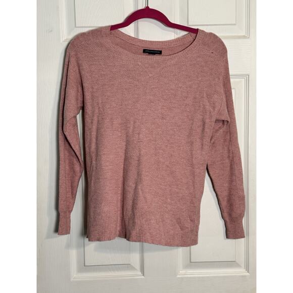 American Eagle Outfitters Women's Waffle Knit Shirt, Mauve, Pink, XS, Flaw - Picture 1 of 7